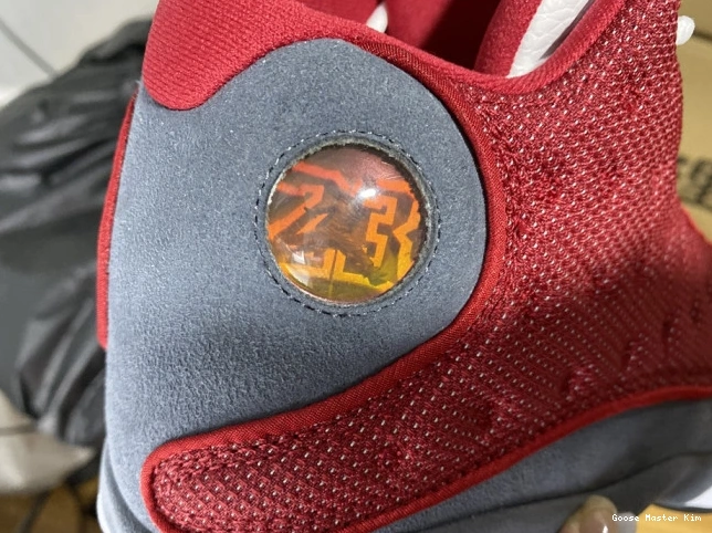Grey Jordan Retro Air Gym Red 414571-600 13 Flint 0607